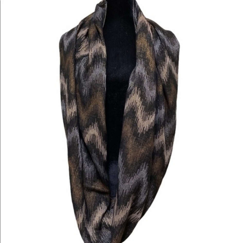 Women’s Wide‎ Infinity Fashion scarf 3 Tone 0109